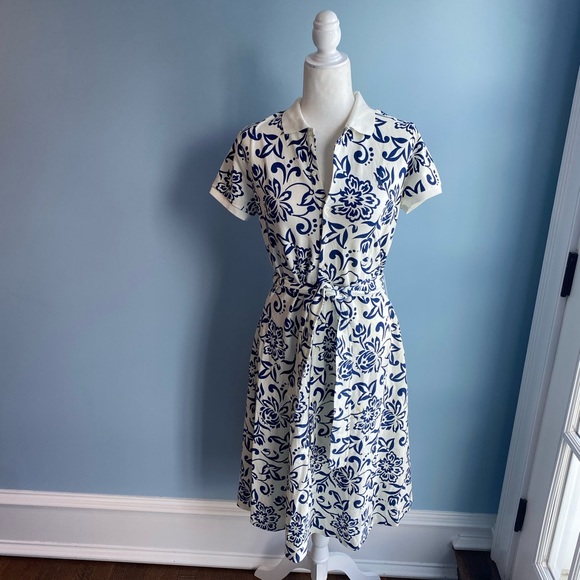Polo Ralph Lauren Dresses & Skirts - NWT Polo Ralph Lauren Floral Cotton Pique Dress M